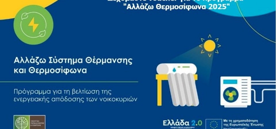ΑΛΛΑΖΩ ΣΥΣΤΗΜΑ ΘΕΡΜΑΝΣΗΣ ΚΑΙ ΘΕΡΜΟΣΙΦΩΝΑ
