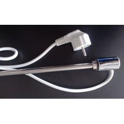 Αντίσταση πετσετοκρεμάστρας Thermo  400w  Φ12 μήκος  40cm χρωμέ