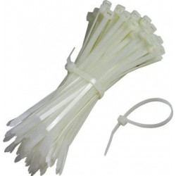 Δεματικά καλωδίων 37cmx3.6mm μαύρα και λευκά 100τεμ Δεματικά καλωδίων 37cmx3.6mm μαύρα και λευκά 100τεμ