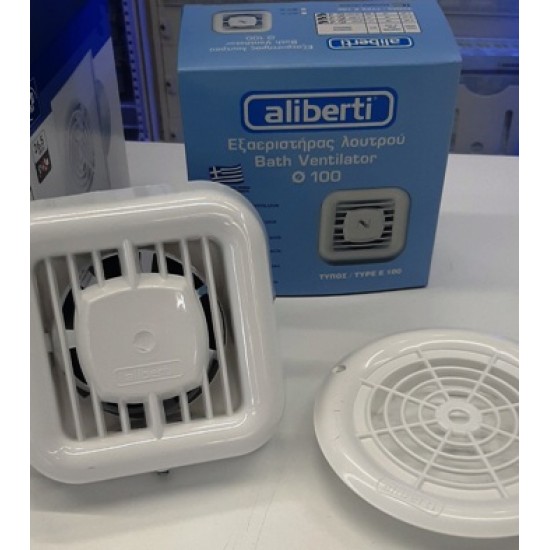 Bathroom Ventilator For Φ100 E-100 Aliberti