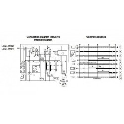 Ηλεκτρονικός ελεγκτής καυστήρα SIEMENS LOA 24.171B27 Ηλεκτρονικός ελεγκτής καυστήρα SIEMENS LOA 24.171B27