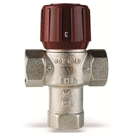 Θερμοστατική Αναμεικτική Βαλβίδα ¾” Aquamix 62C WATTS   42-60oC