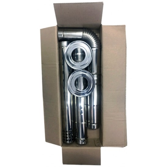 Καμινάδα λέβητα πετρελαίου συμπύκνωσης KITURAMI New Turbo 
