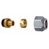 Ρακόρ πλαστικής σωλήνας (Pex) Φ16x2 Brass Form 01-02-03