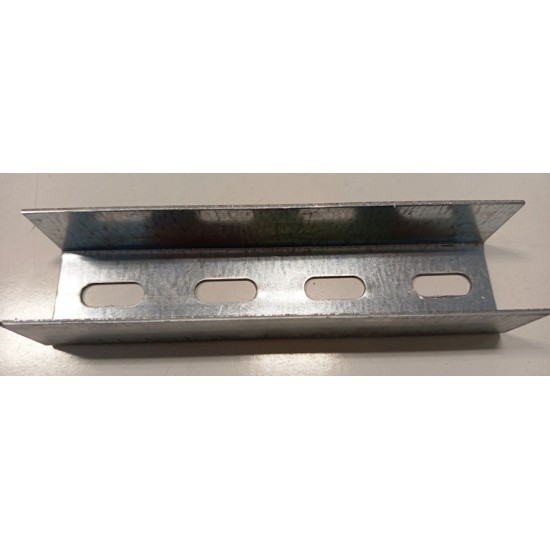 Σύνδεσμος  Ράγας στήριξης γαλβανιζέ 40x40x2mm μήκος 20cm