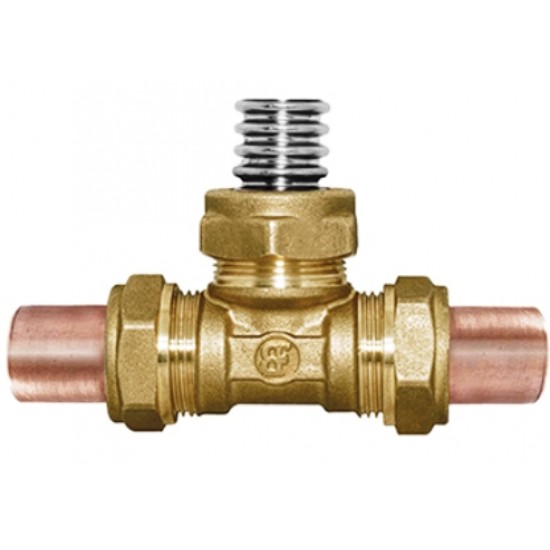 Τάφ  Σύνδεσμος Φ22 X Dn16 X Φ22  κωδ.2162 Brass Form