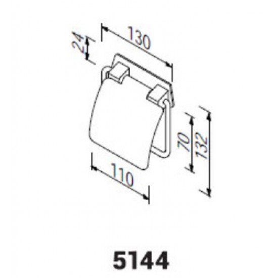 Χαρτοθήκη Με Κάλυμμα Geesa Standard 5144