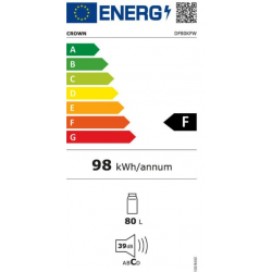 Ψυγείο Μονόπορτο Crown 80L Ψυγείο Μονόπορτο Crown 80L